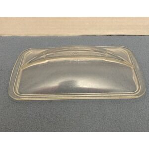 Vintage Westinghouse Refrigerators Clear Glass Fin Lid for Loaf Pans ca. 1950's